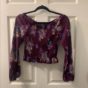 Women’s Off the shoulder crop top